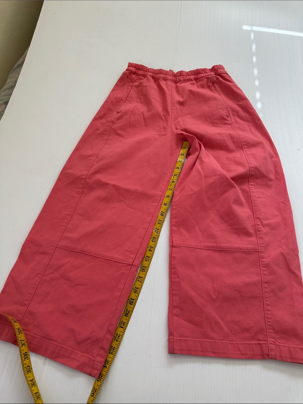 Anthropologie Coral Wide-Leg Pants - Picture 9 of 14
